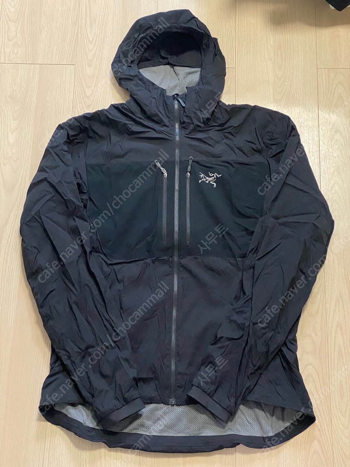 [XL] 아크테릭스 프로톤 FL 후디 블랙 상품이미지1