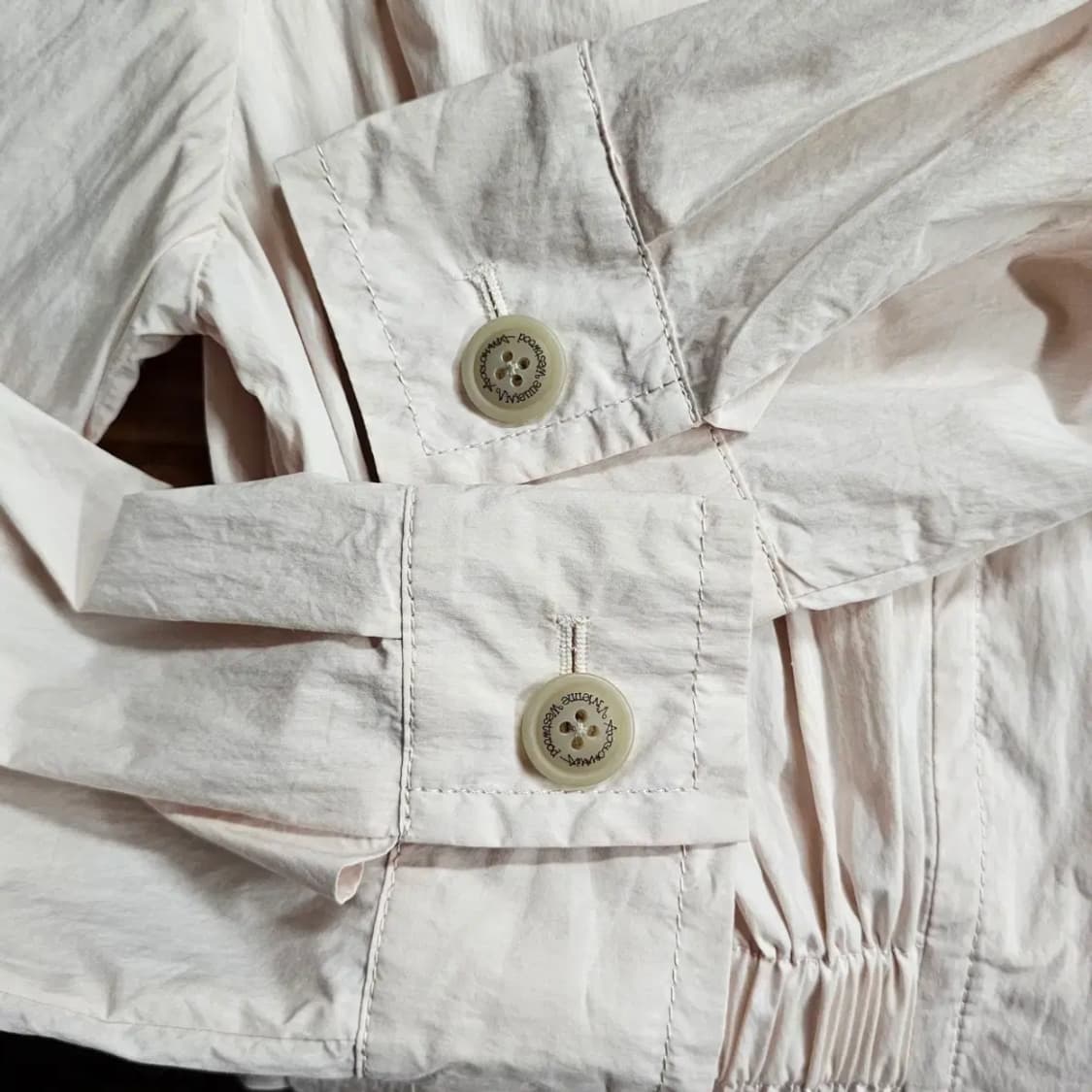 36 (정품)비비안웨스트우드 롱 셔츠 원피스 상품이미지7