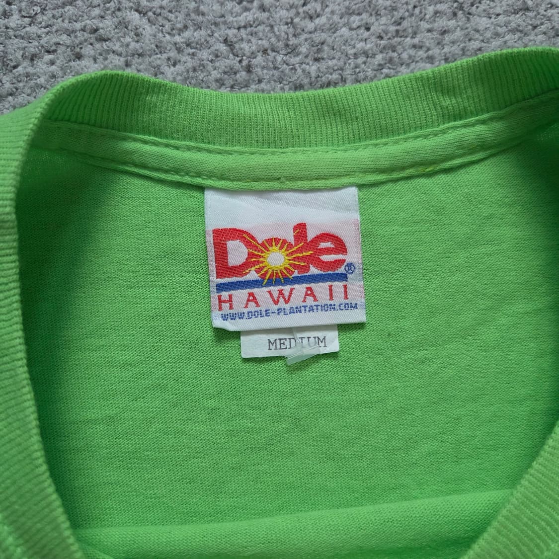 90s Dole Hawaii 빈티지 프로모션 티셔츠 M-L(95-100) 상품이미지3