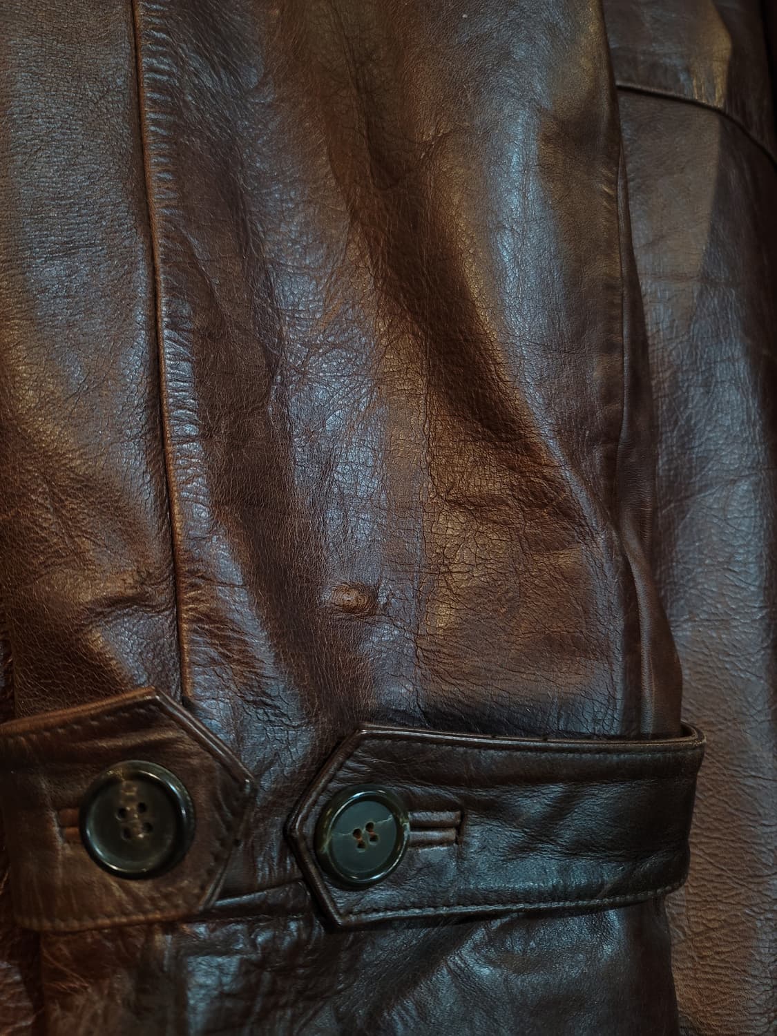 90's~ 아카이브 cp컴퍼니 소가죽자켓  상품이미지9