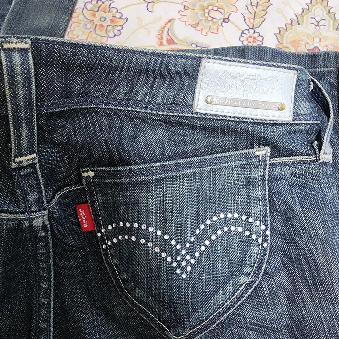 리바이스 로우라이즈 부츠컷 데님 26 상품이미지4