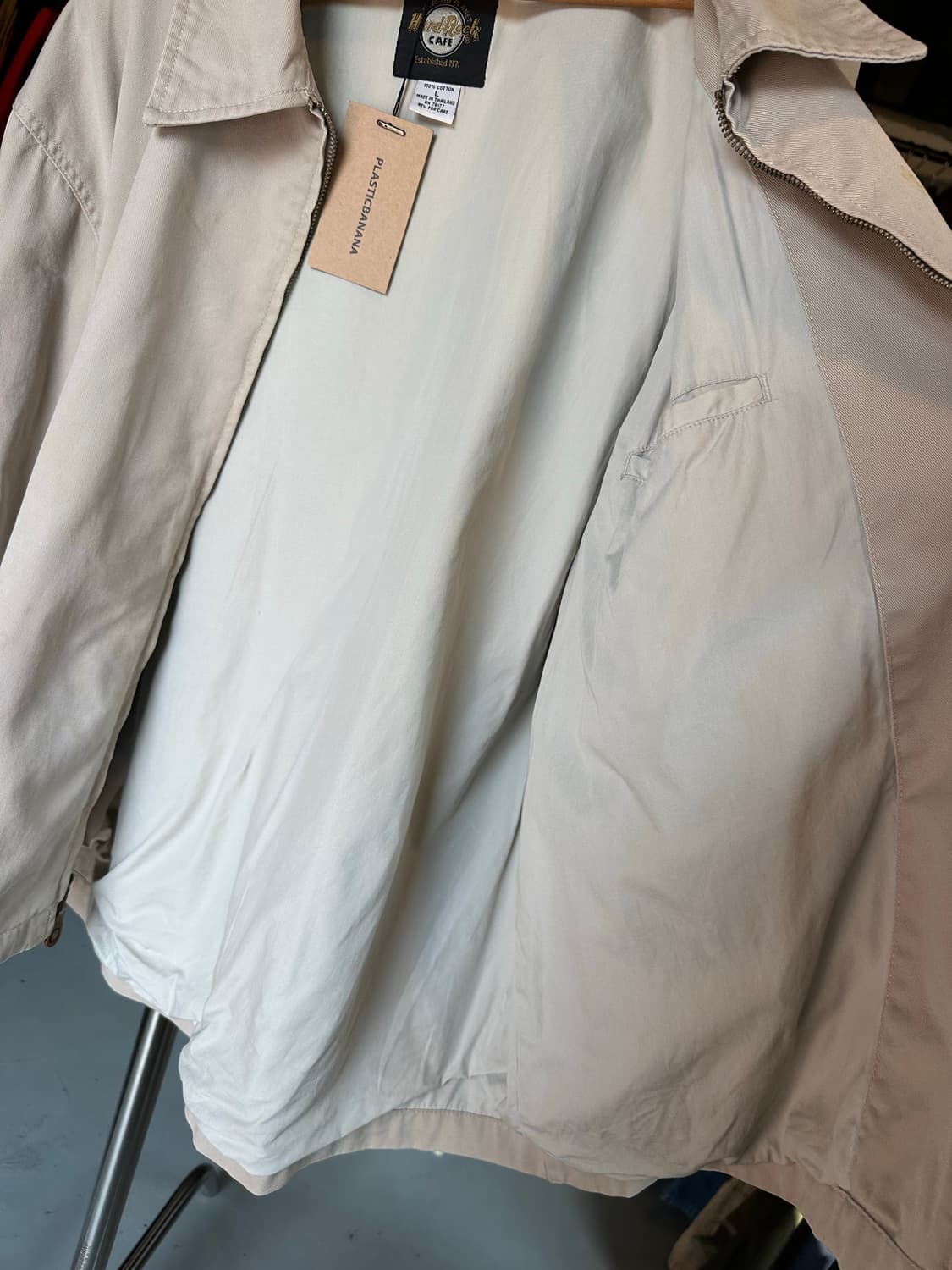 90-00s 하드락카페 자수 워크자켓 상품이미지9