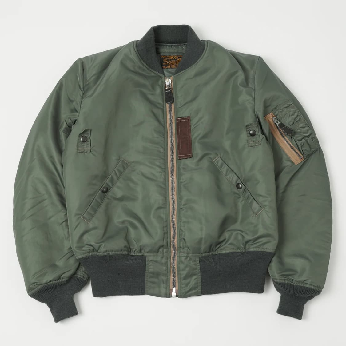 버즈릭슨 Ma-1 slender oirginal spec. green 상품이미지1