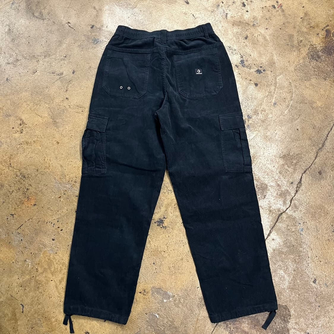 [정품] 컨버스 블랙 코듀로이 카고 바지 b10 상품이미지3