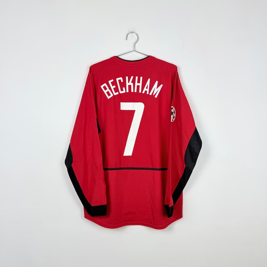 02-04 맨유 홈 베컴 긴팔 유니폼 상품이미지1