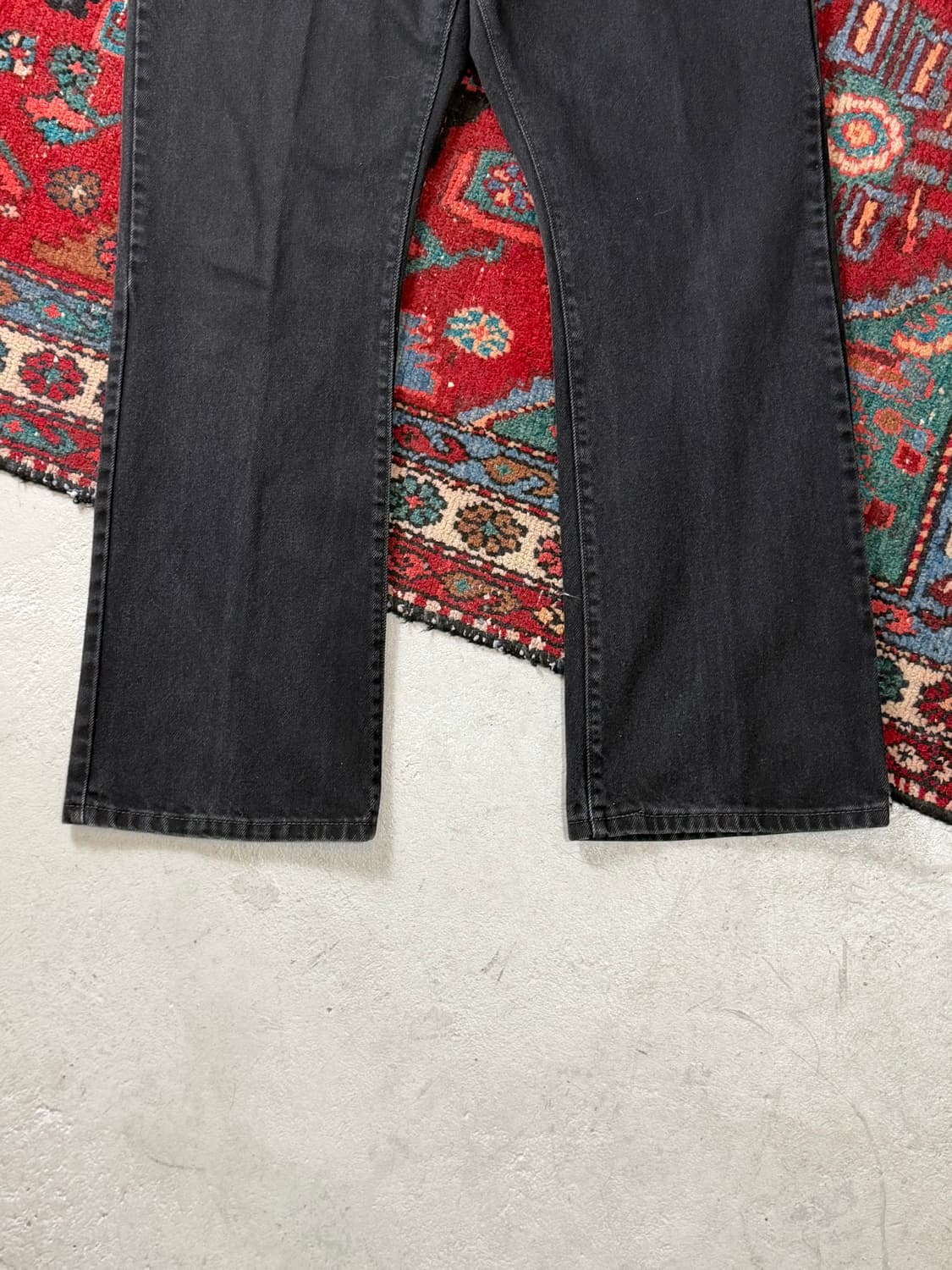 00's 빈티지 리바이스 517 블랙 부츠컷 리바이스 플레어진 상품이미지7