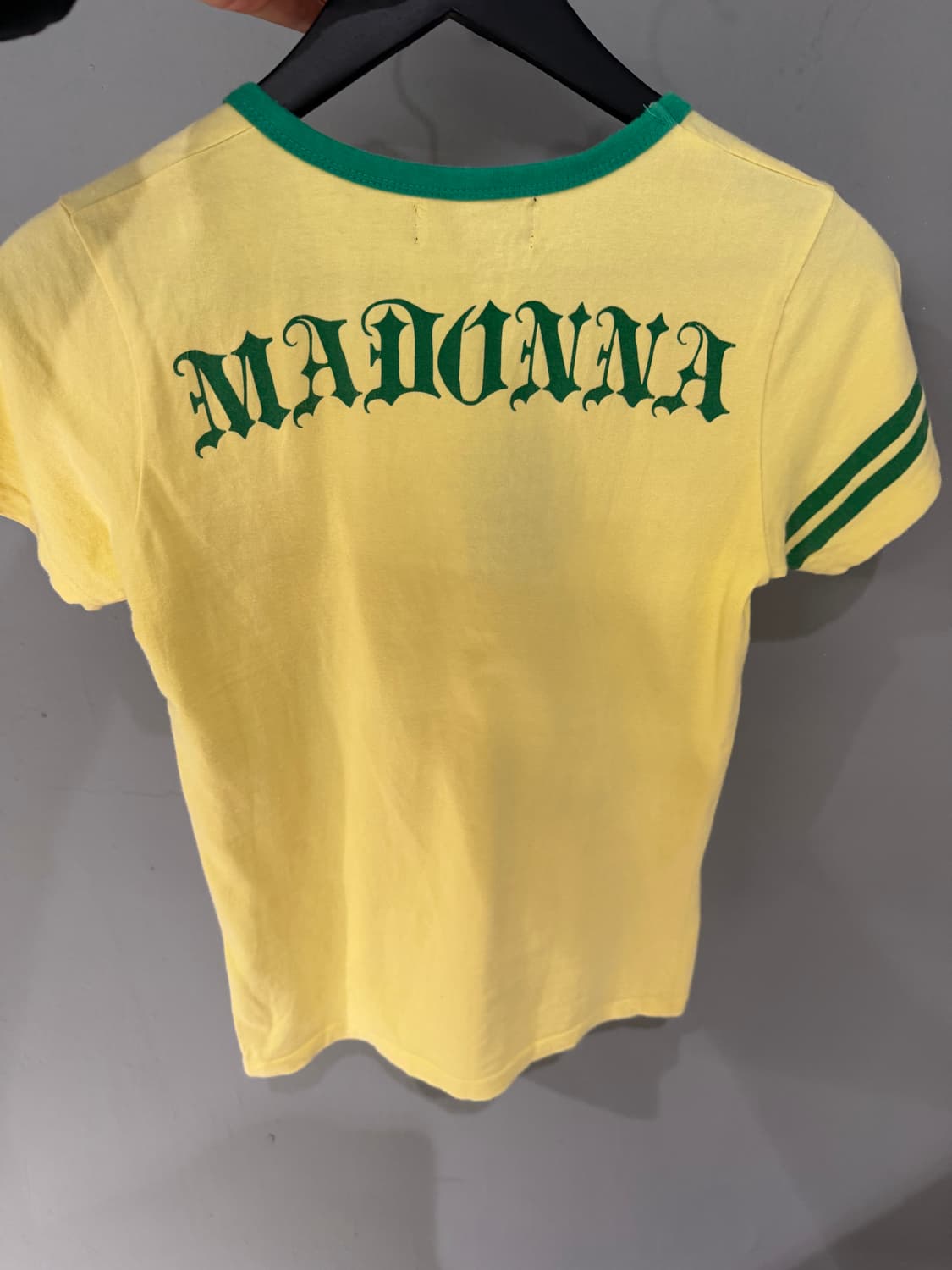 numbering detail yellow top 상품이미지9