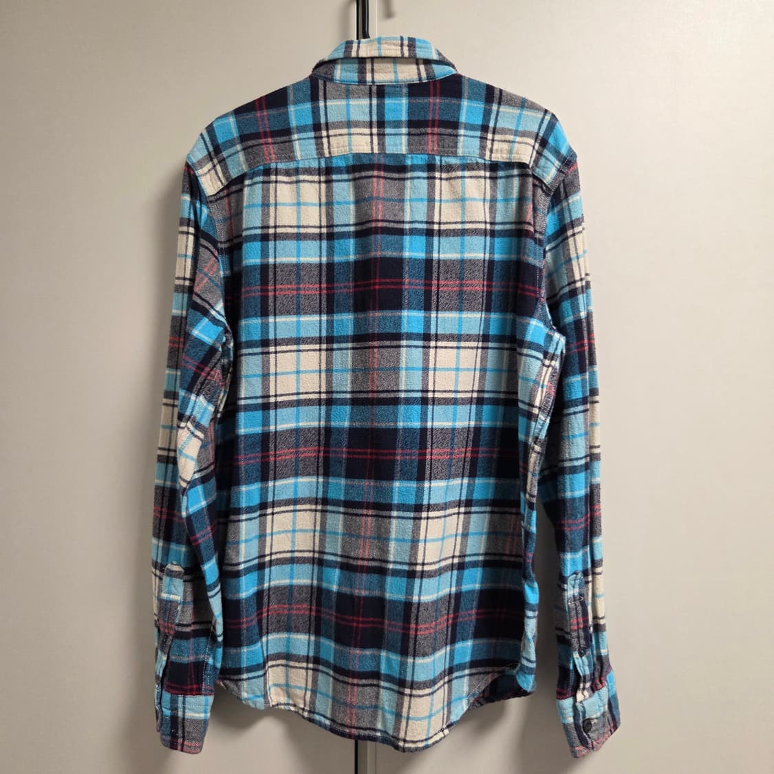 American Eagle 헤리티지 플란넬 체크 셔츠 L(100) 상품이미지7