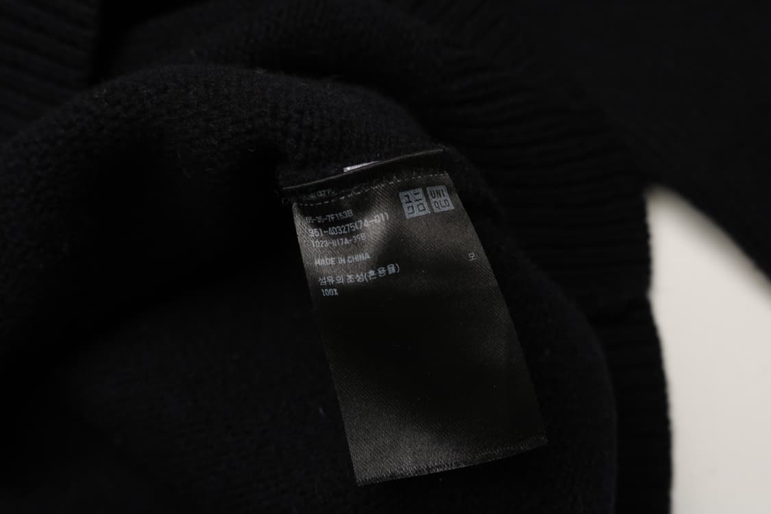 [L] 유니클로 x JW앤더슨 페어아일 울 모크넥 니트 상품이미지3