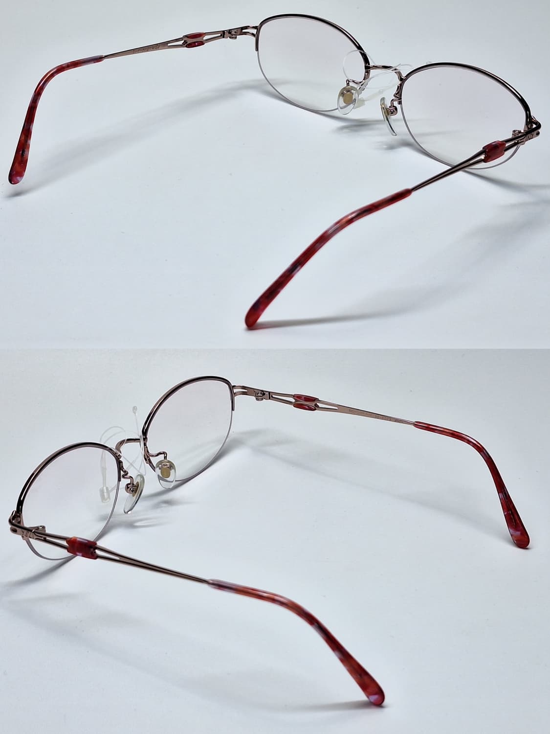 입생로랑 30-0079 순 티타늄 반무테 안경테 명품 일본 제조 수입 상품이미지9