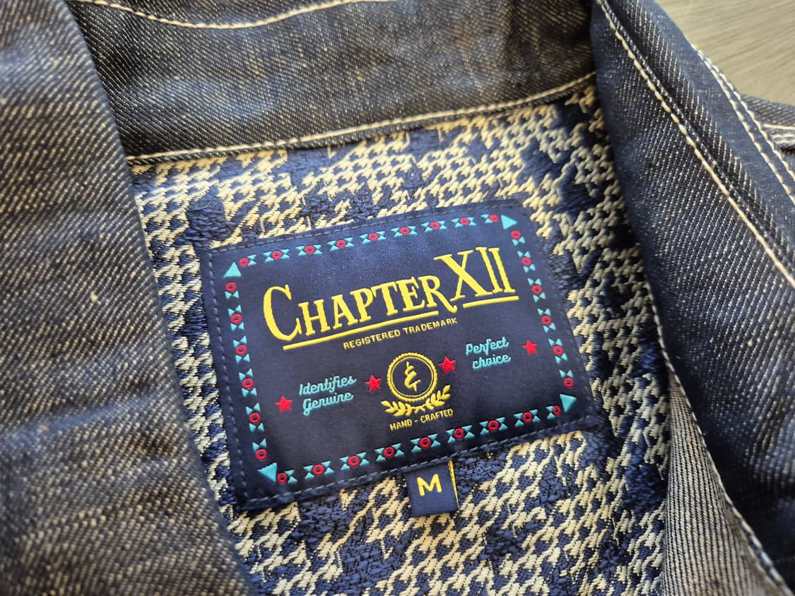 CHAPTER XII 린넨 데님 워크 셔츠 상품이미지6