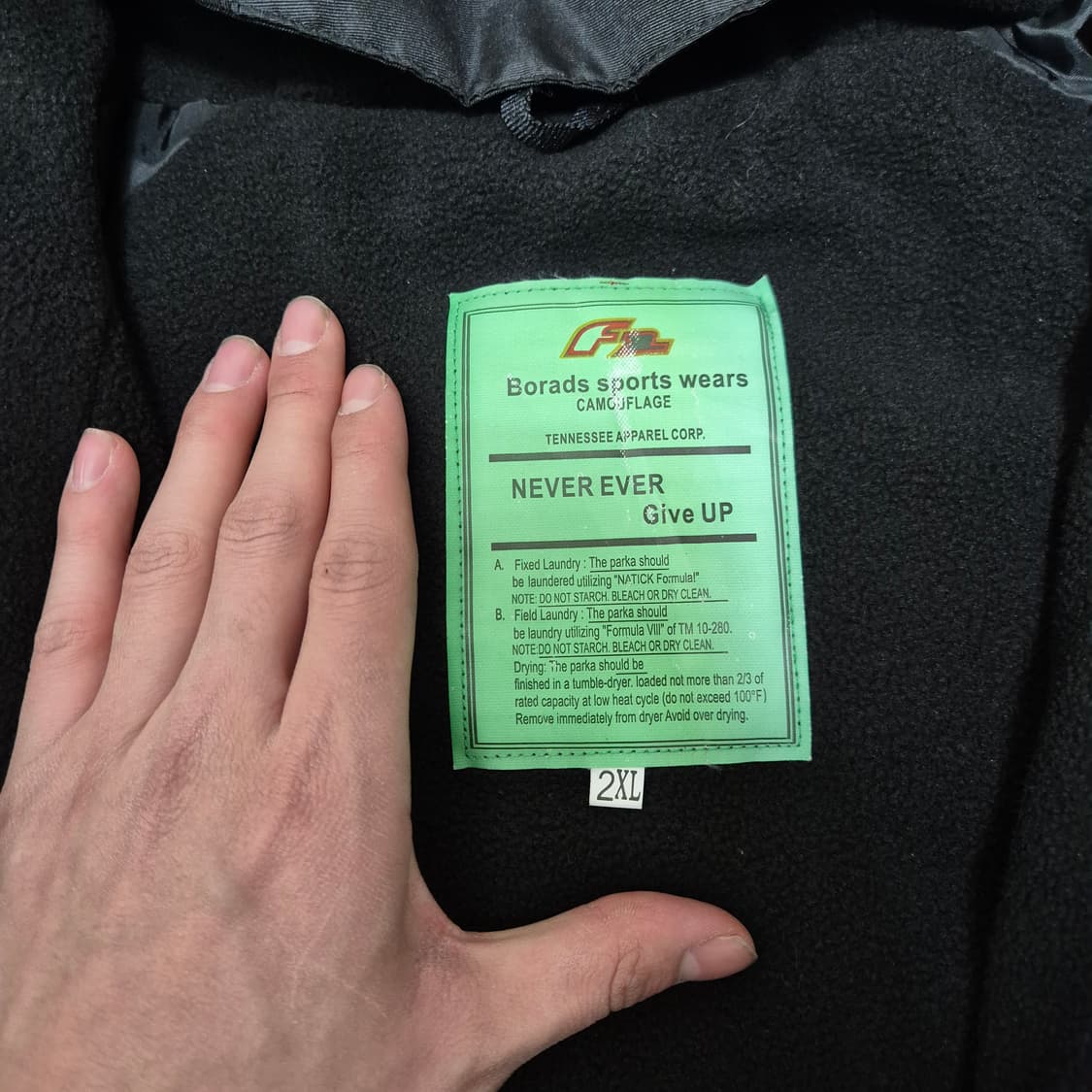 TENNESSEE APPAREL CORP 보드복 스키점퍼 2XL(110) 상품이미지4