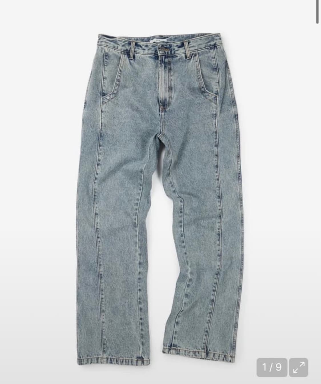 [구매글] ETCE 플레어 데님팬츠 라이트블루 상품이미지1