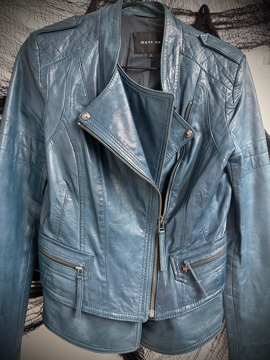 Real leather jacket 상품이미지2