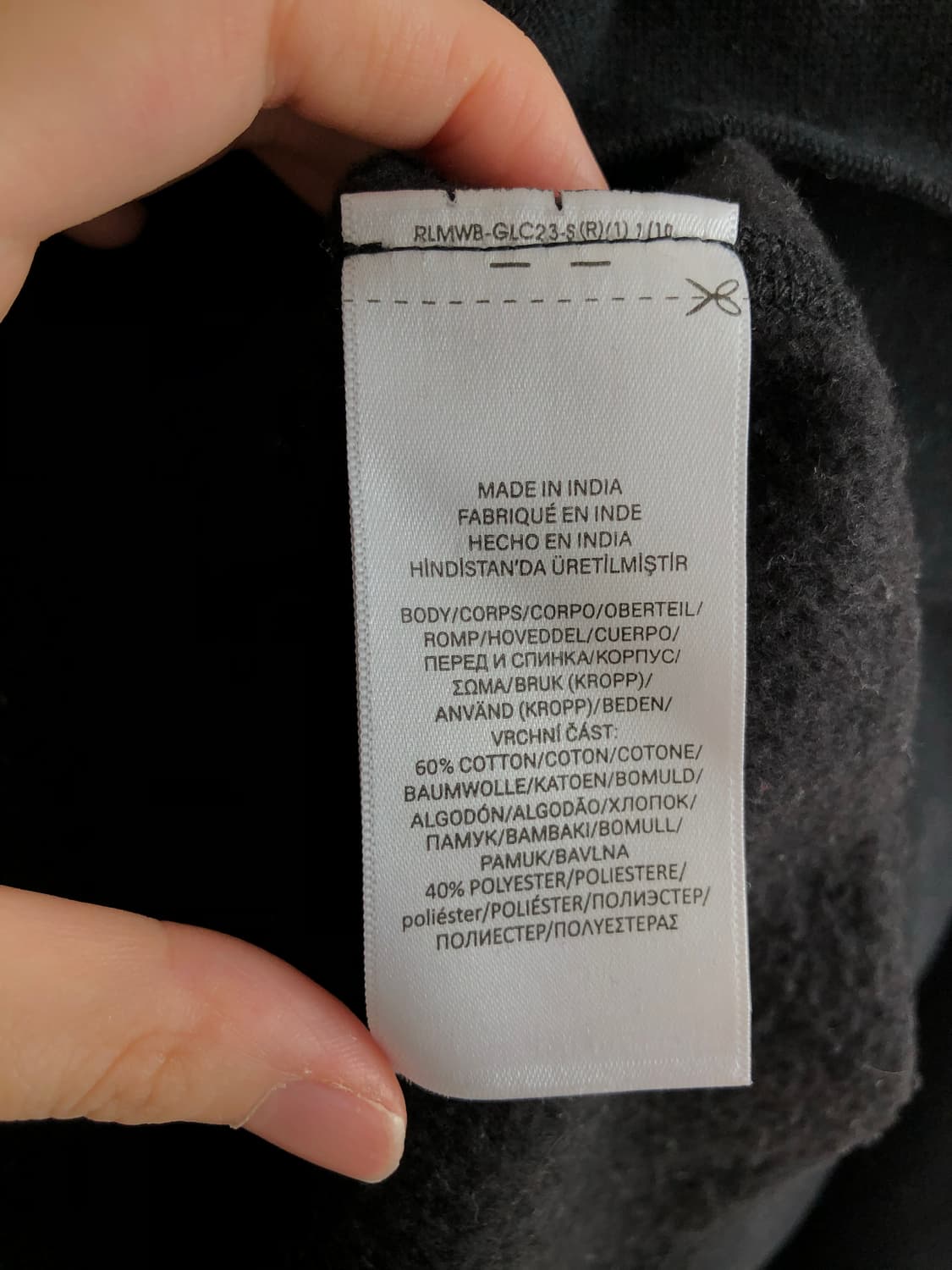 폴로 기모 맨투맨 상품이미지4