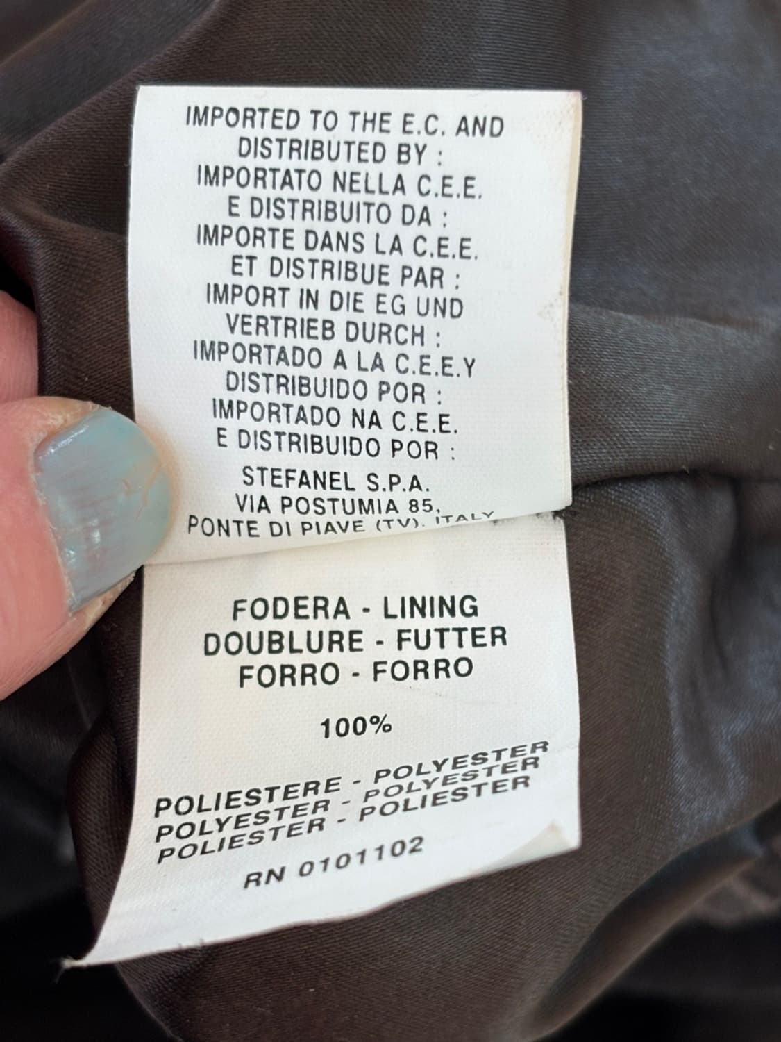 Vintage Stefanel Suede Leather Skirt 상품이미지8