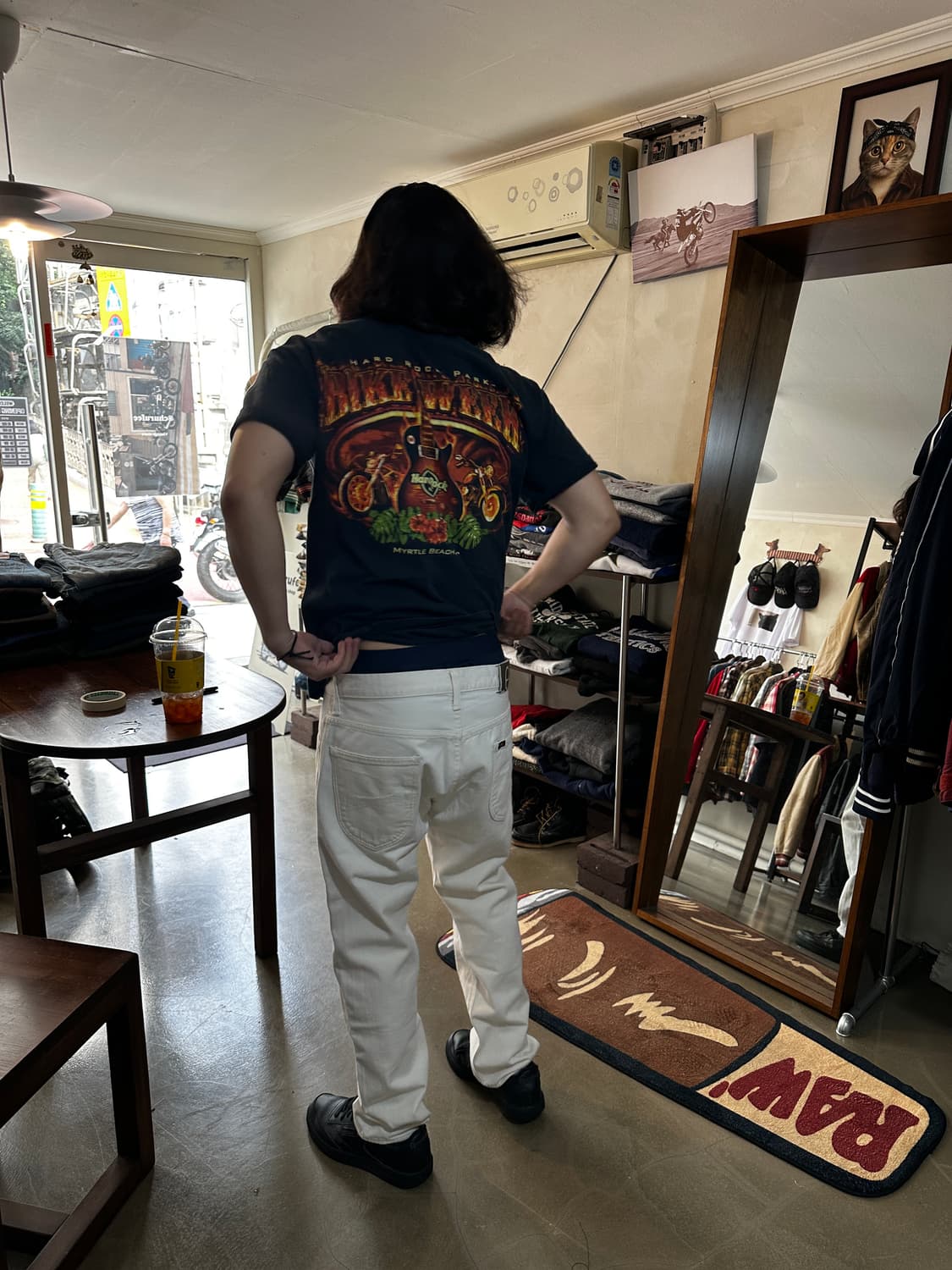 Lee 101 White Denim Pants 상품이미지1