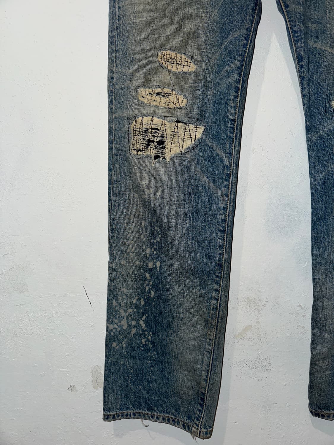 LEVIS 501 오리지널 패치 데님 팬츠 상품이미지3