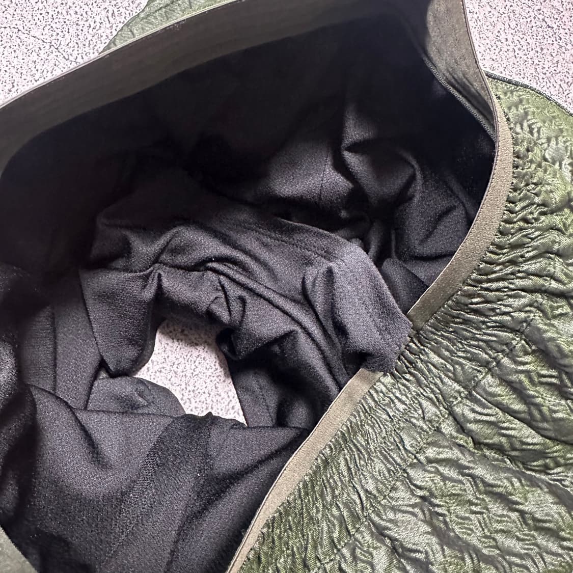 ✨ (바배) 타임 퀄팅 딥그린 여성 핫 팬츠  상품이미지3