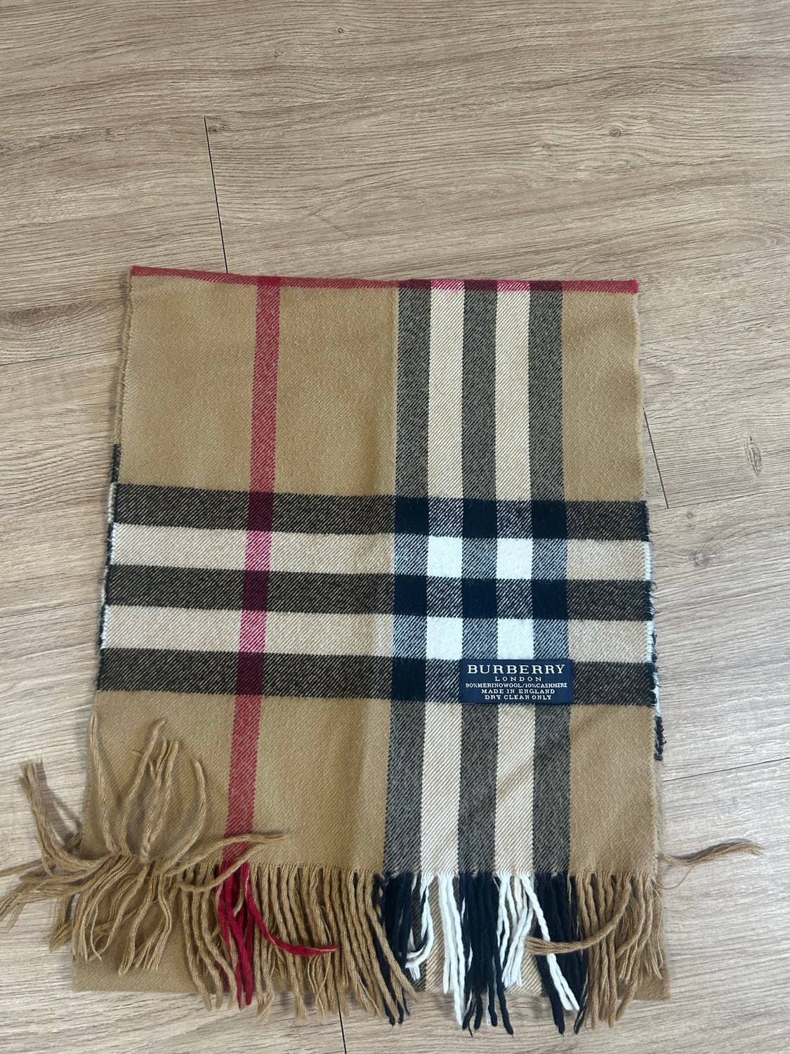 빈티니 버버리 캐시미어 머플러 상품이미지1