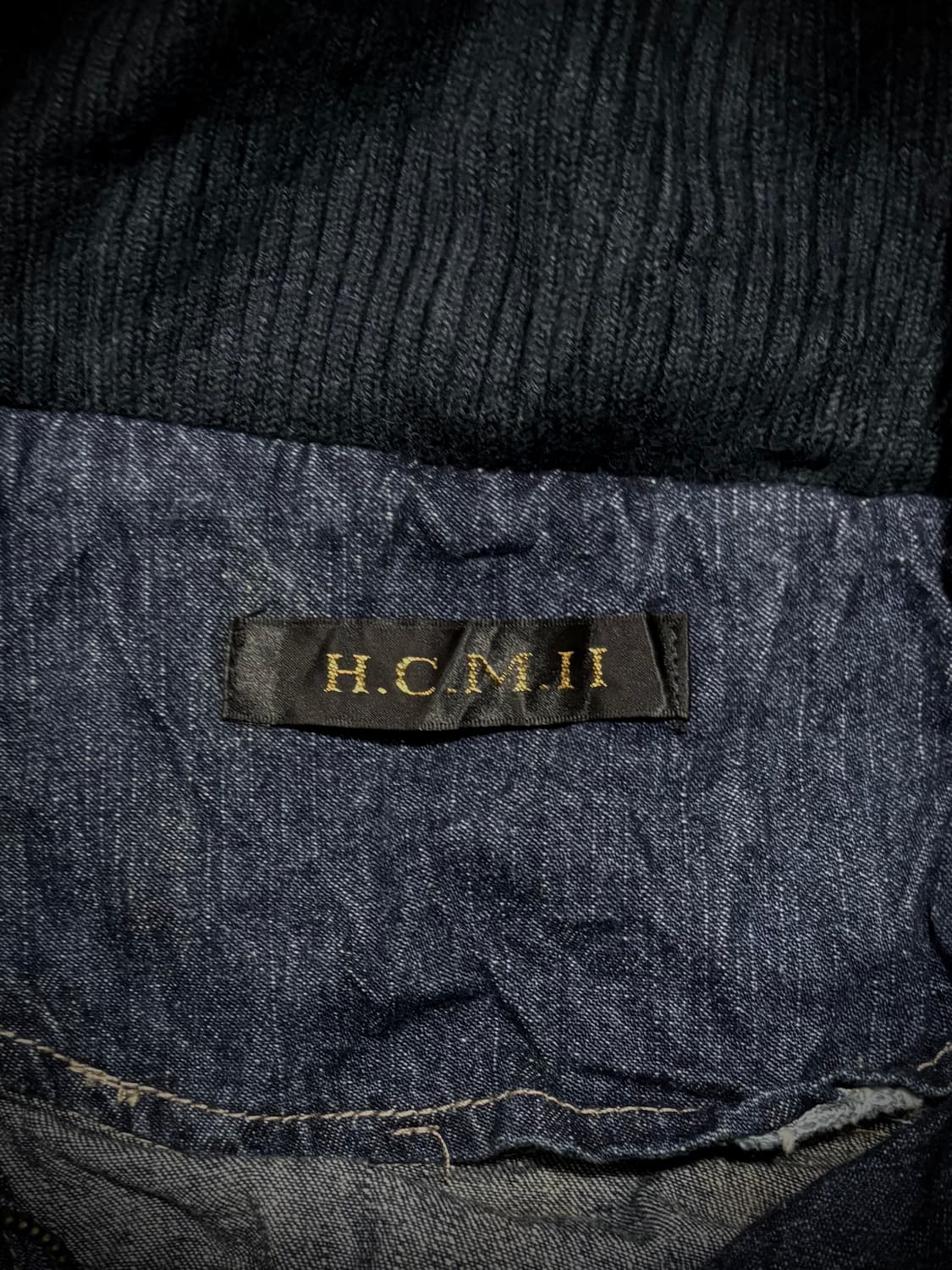 H.C.M.II 보노넥 데님자켓 상품이미지9