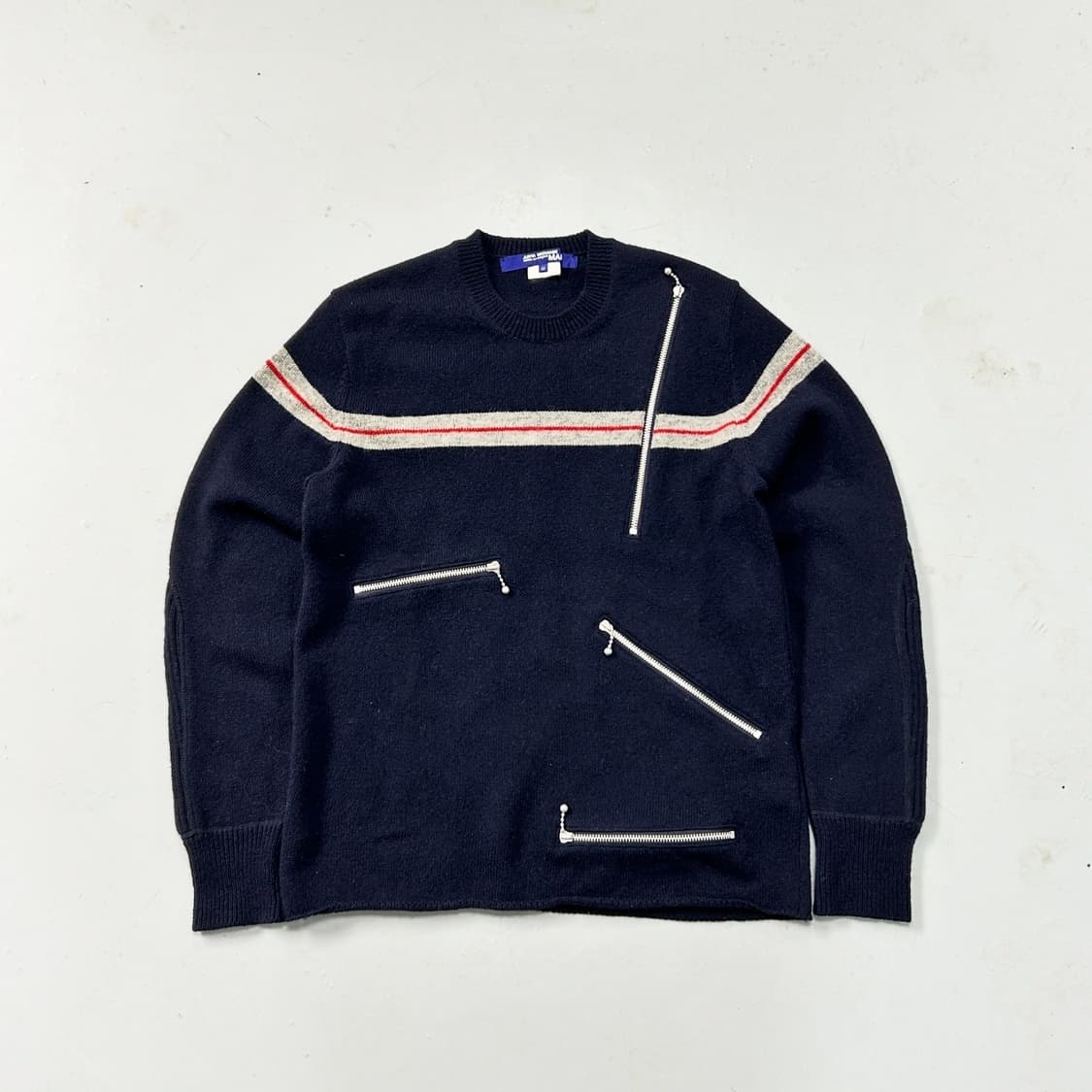 준야 와타나베 2007AD 멀티집업 울 니트  상품이미지2