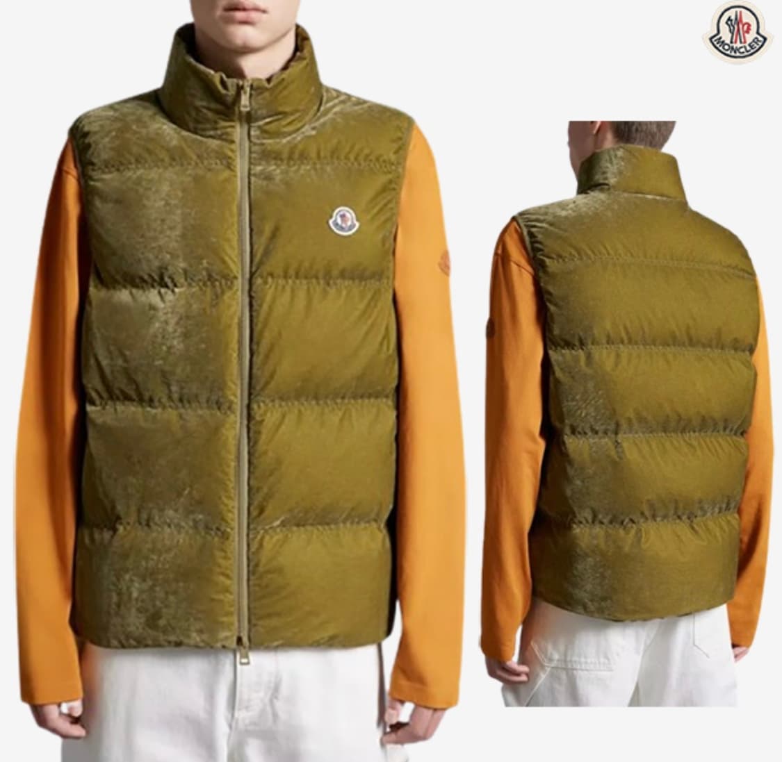 몽클레어 남성 NATADOLA 구스다운 패딩 조끼 상품이미지1