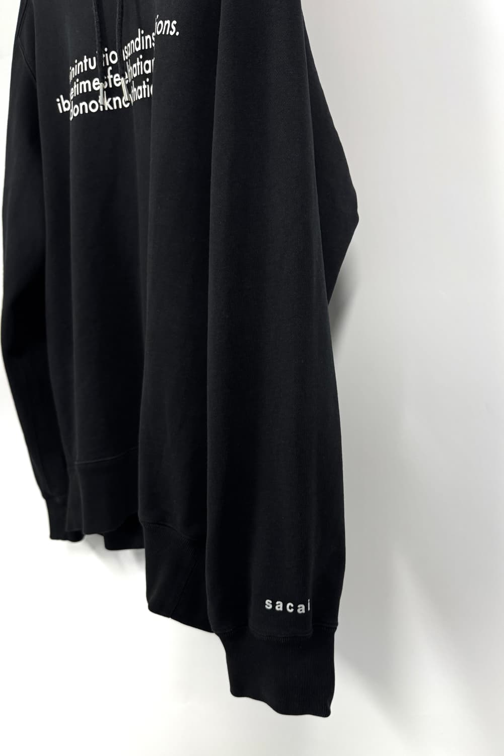 Sacai 사카이 2020S/S 아인슈타인 후드 스웻셔츠 3 상품이미지5