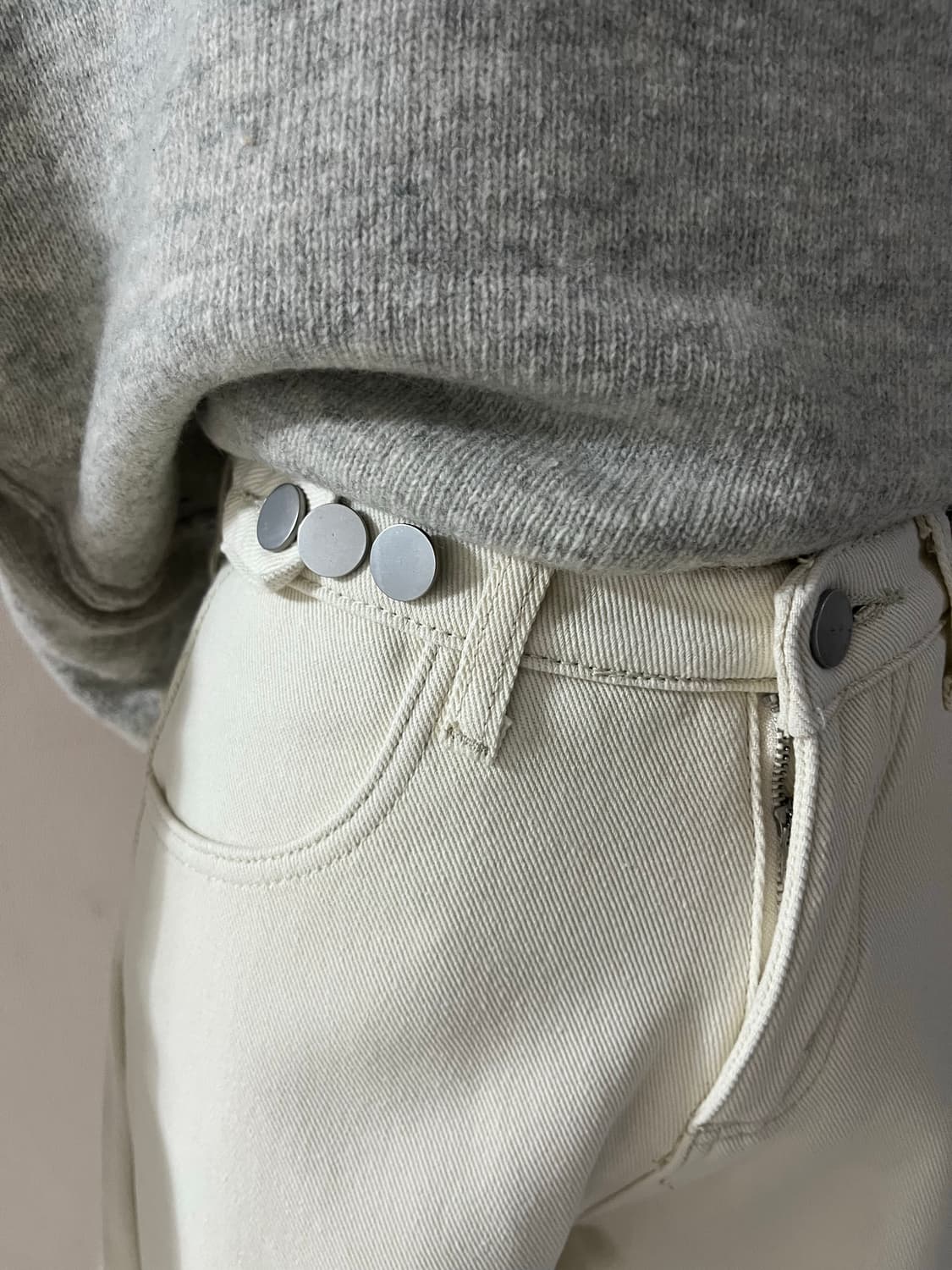 크림단추융기모팬츠(S,M) 상품이미지8