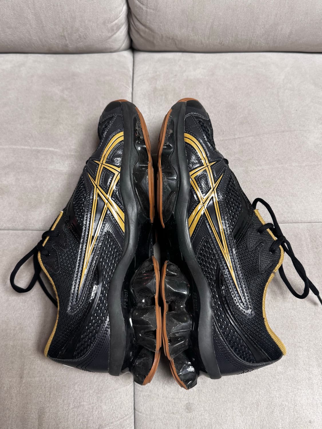 아식스 키코 젤 퀀텀 지엔치아 블랙 브라운 280 상품이미지4