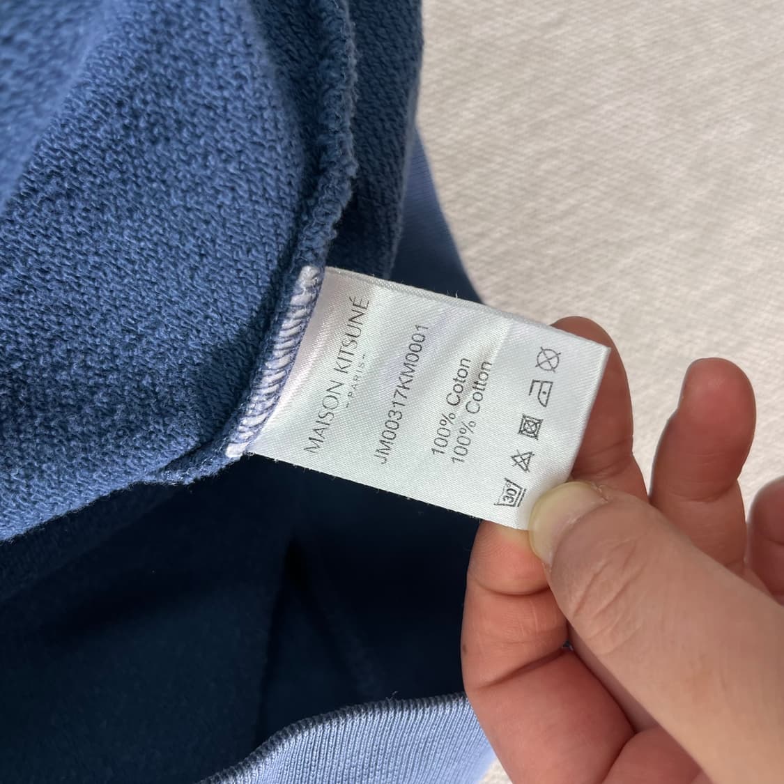 100 메종키츠네 칠렉스 폭스패치 맨투맨 상품이미지7