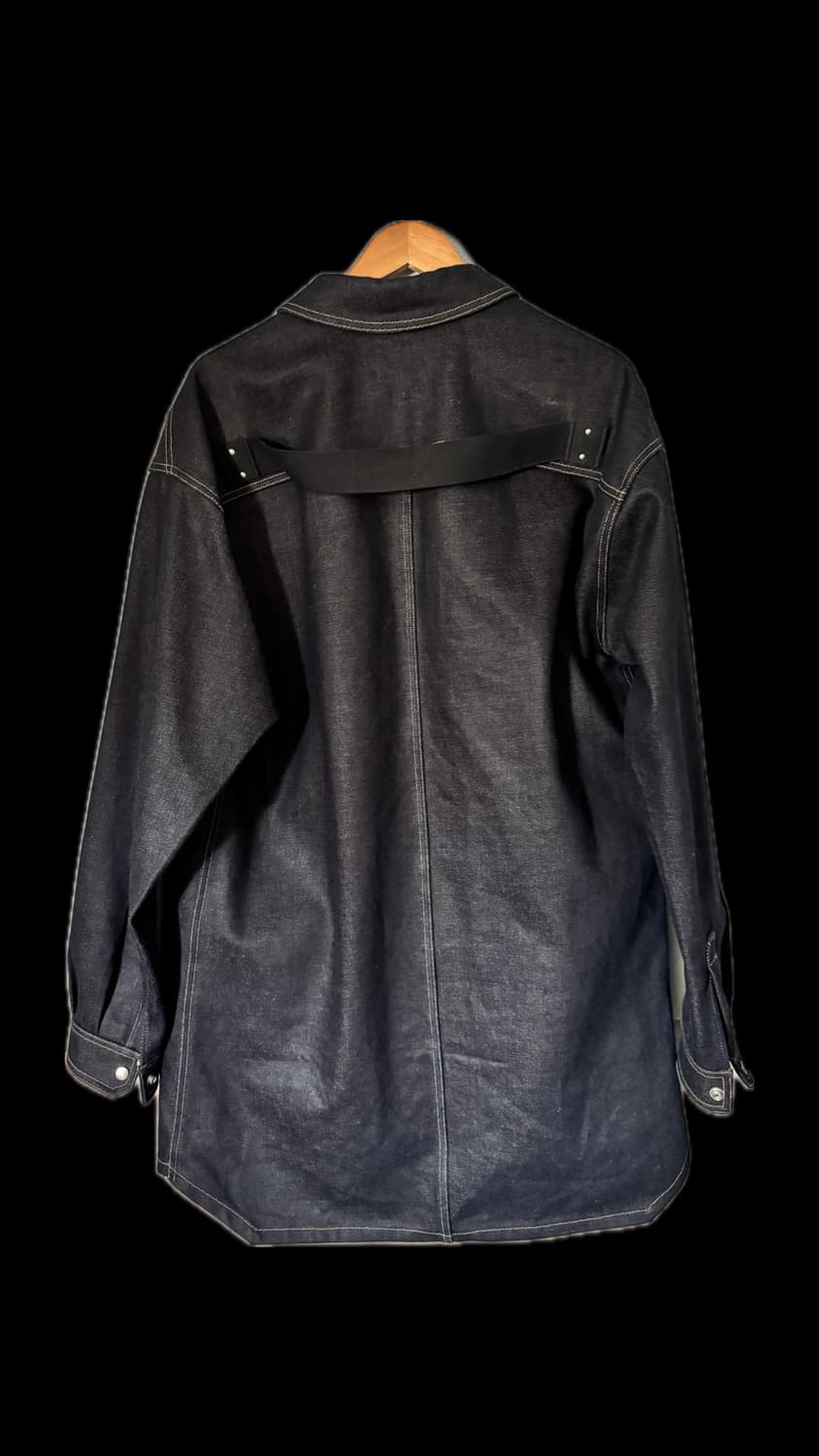 릭오웬스 오버사이즈 셔츠/자켓 인디고 상품이미지2