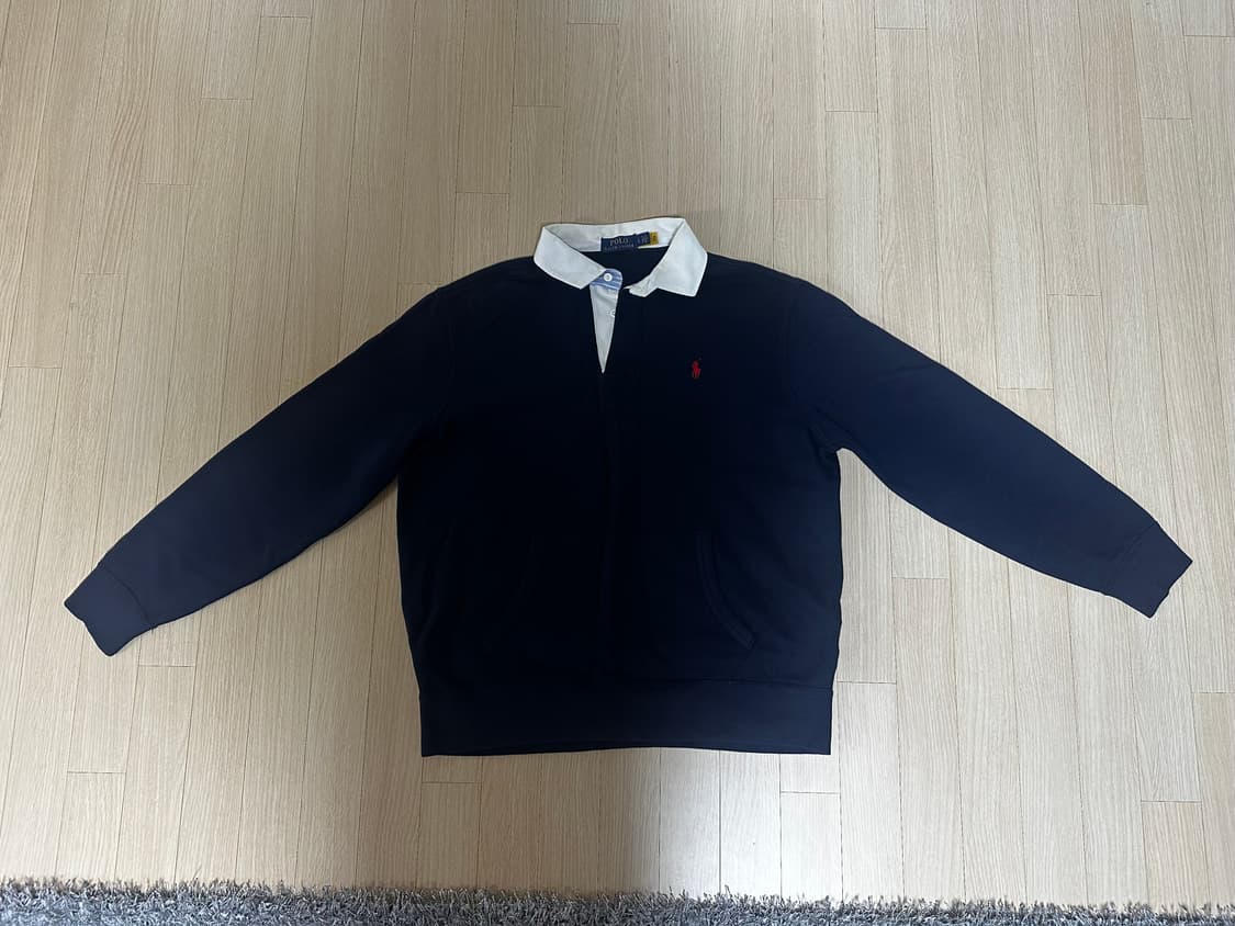폴로 랄프로렌 럭비플리스 네이비 L사이즈 상품이미지1