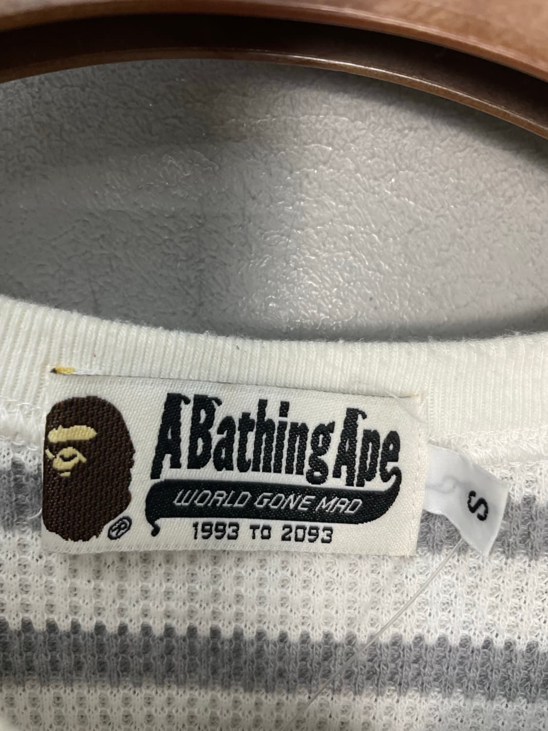 베이프 스트라이프 긴팔 티셔츠 H2483 상품이미지6