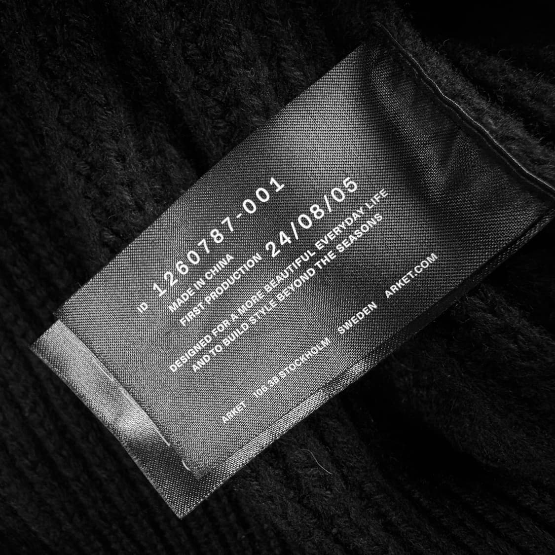 아르켓 24 보우 디테일 니트 스웨터 [새상품] 상품이미지4