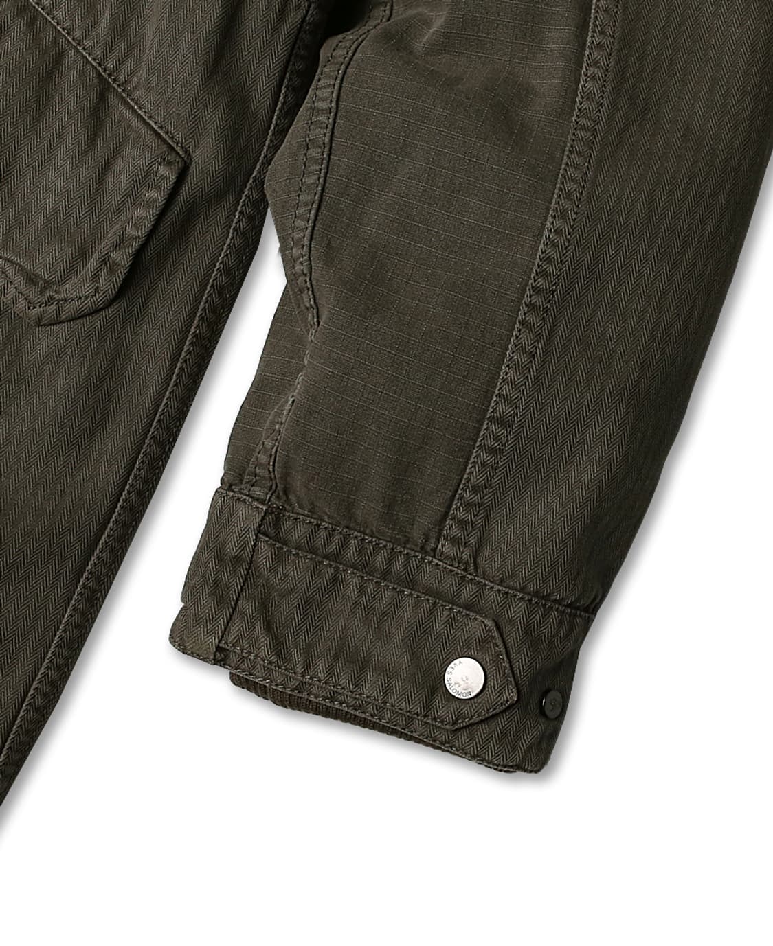 이브 살로몬 [Yves Salomon] 프렌치 아미 롱 야상 패딩 자켓 상품이미지5