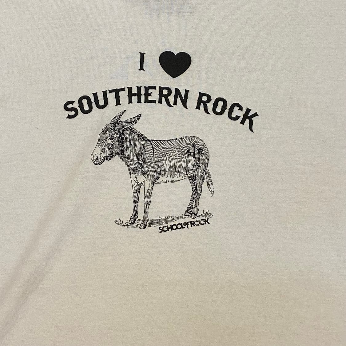 미국 빈티지 스쿨오브락 굿즈 프린팅 반팔티 락티셔츠 상품이미지3