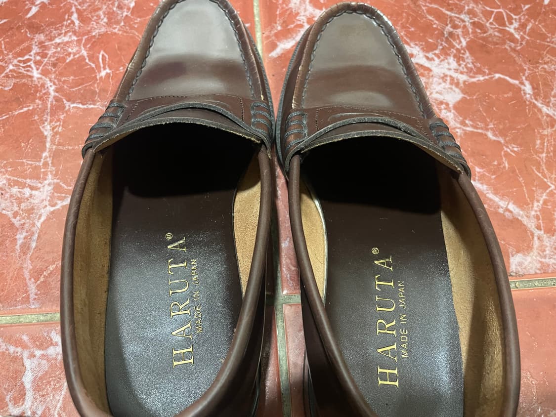 남성 하루타 906 브라운 260eee사이즈 상품이미지8