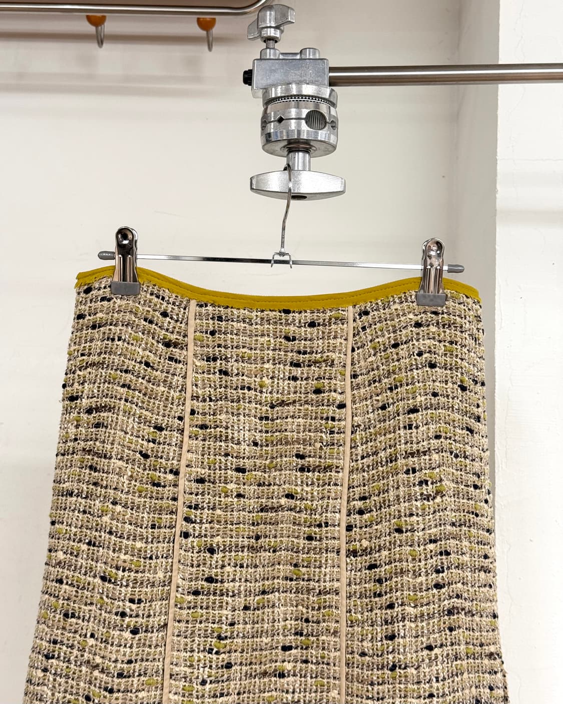 프라다 트위드 박스 플리츠 스커트 상품이미지5