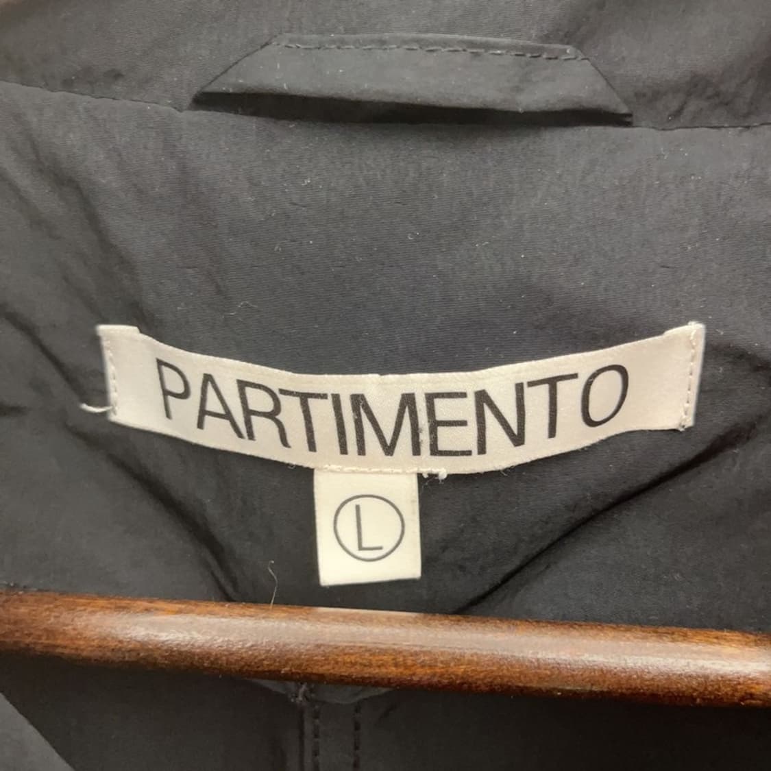 파르티멘토 빈티지 하이넥 롱 야상 자켓 L C06866 상품이미지5