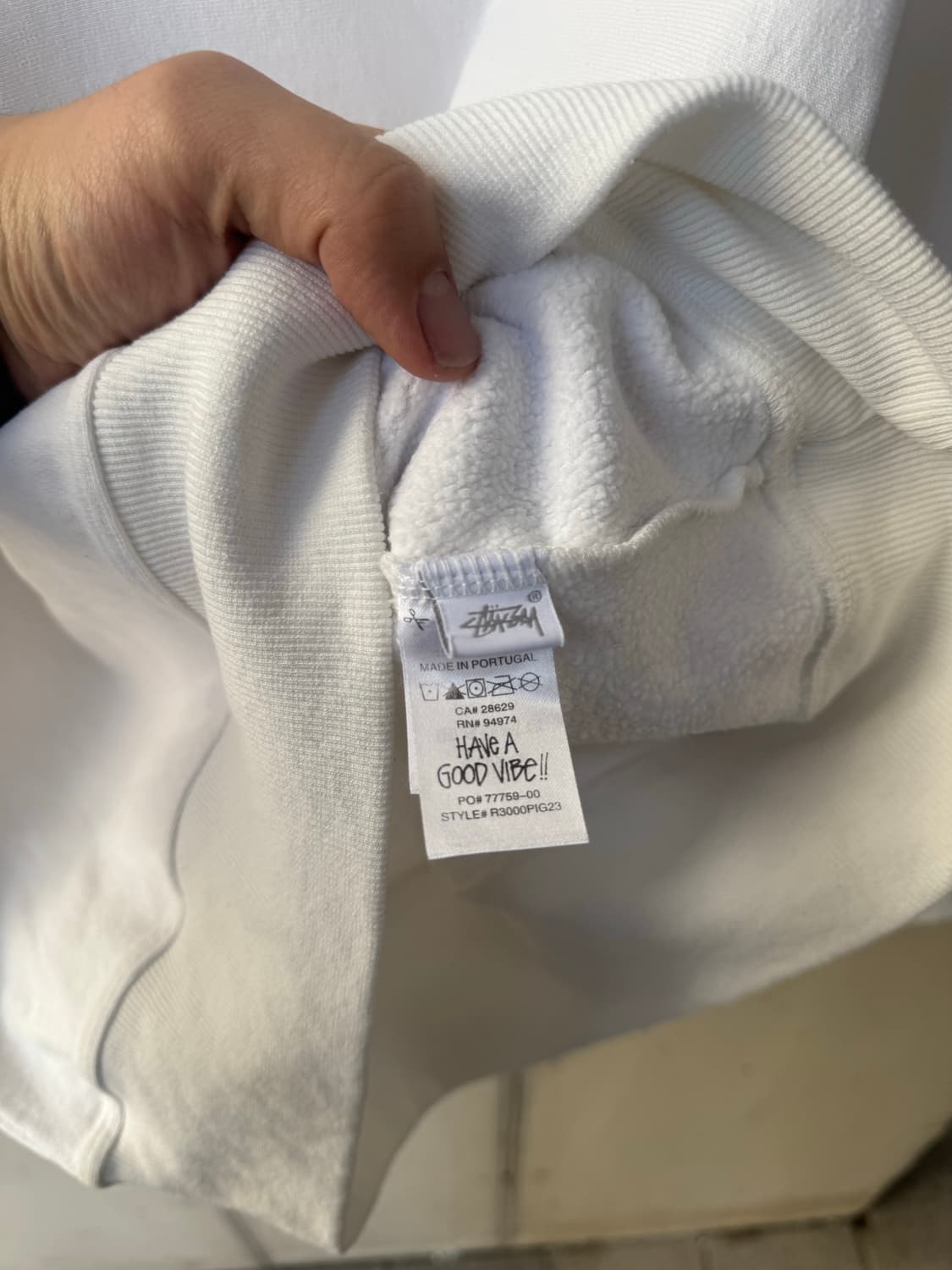 스투시 로고 맨투맨 상품이미지5