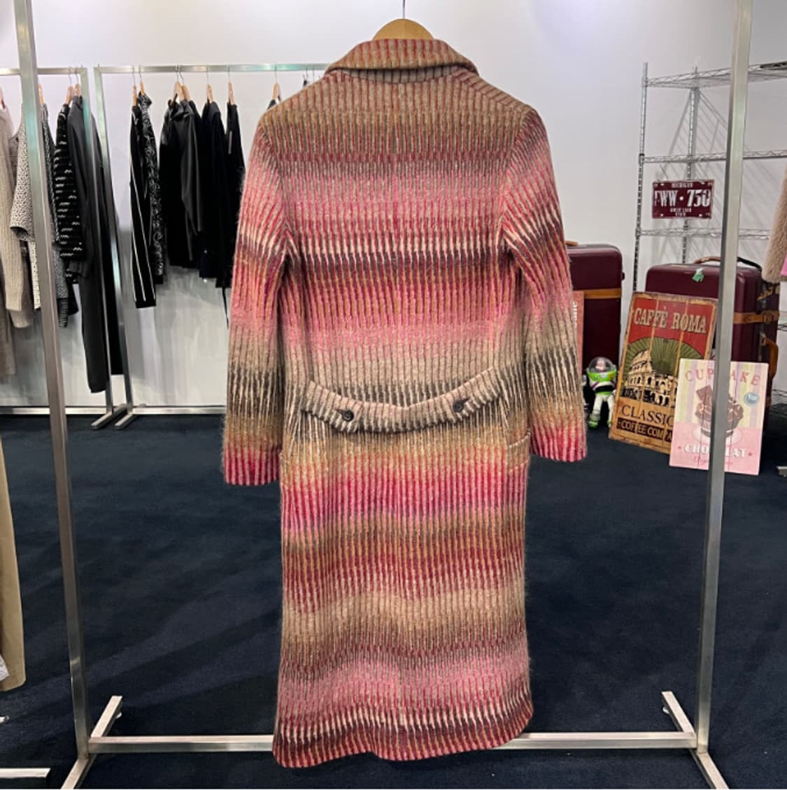 [55] 미쏘니 모헤어 싱글 코트  상품이미지2