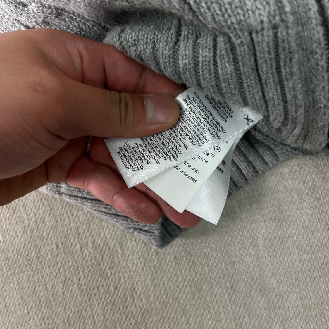 95 폴로랄프로렌 신형라벨 꽈배기 니트집업 상품이미지6