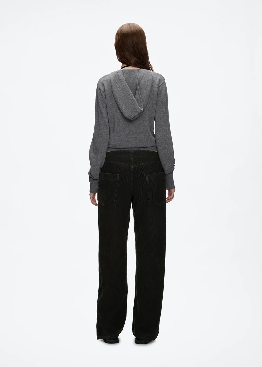 니트 후드 집업 상품이미지3