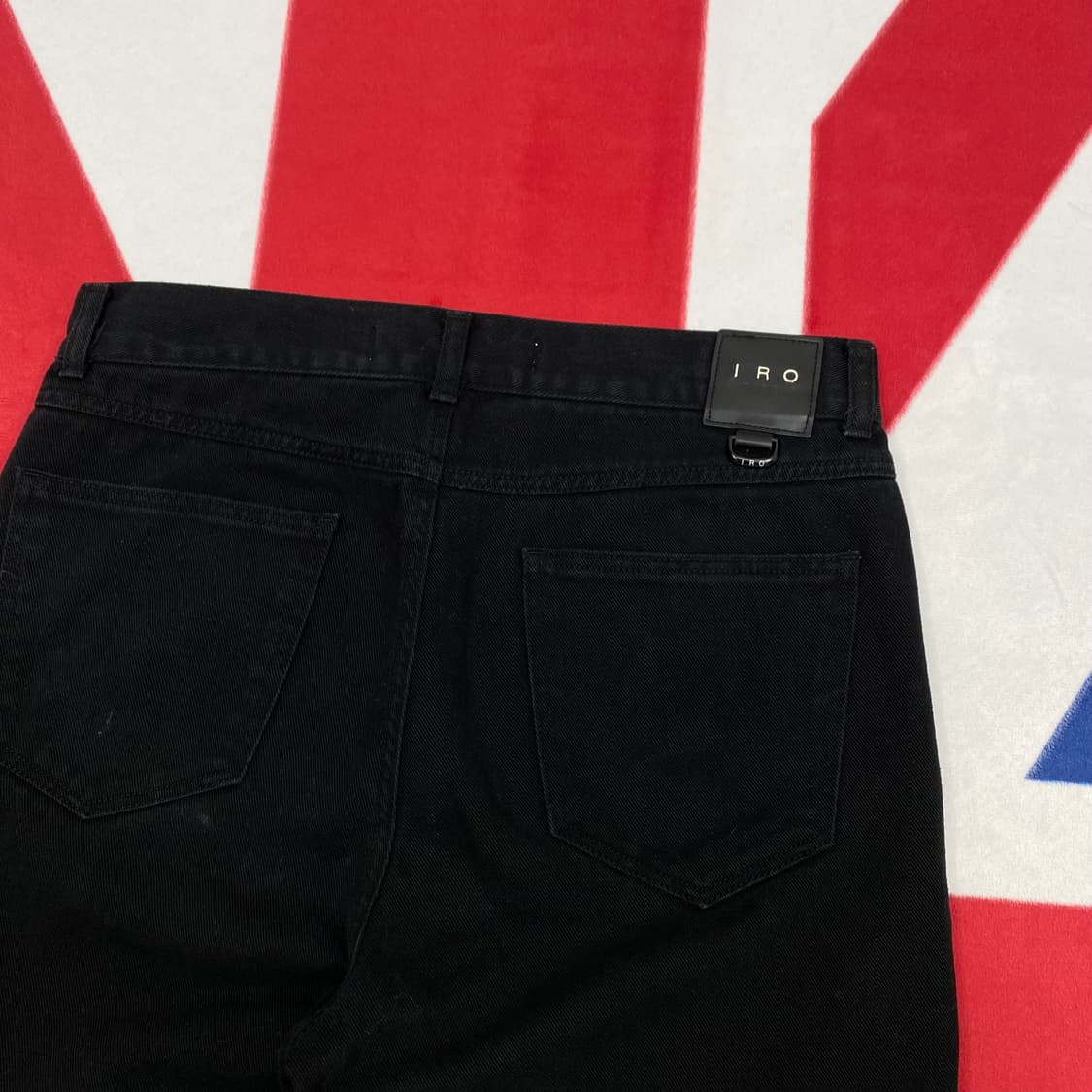 IRO 블랙데님 부츠컷팬츠 32 상품이미지4