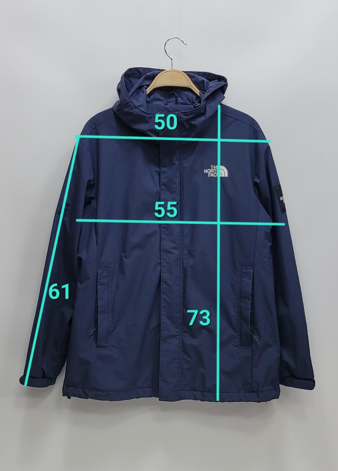 노스페이스 화이트라벨 델튼 바람막이 자켓 / 남 M (95) 네이비
 상품이미지10