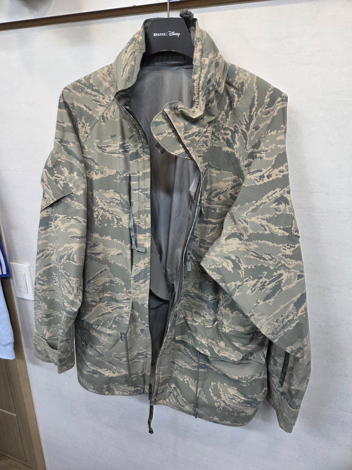 밀리터리 공군 에어포스 타이거 카모 고어텍스 후드자켓 L 레귤러  상품이미지7