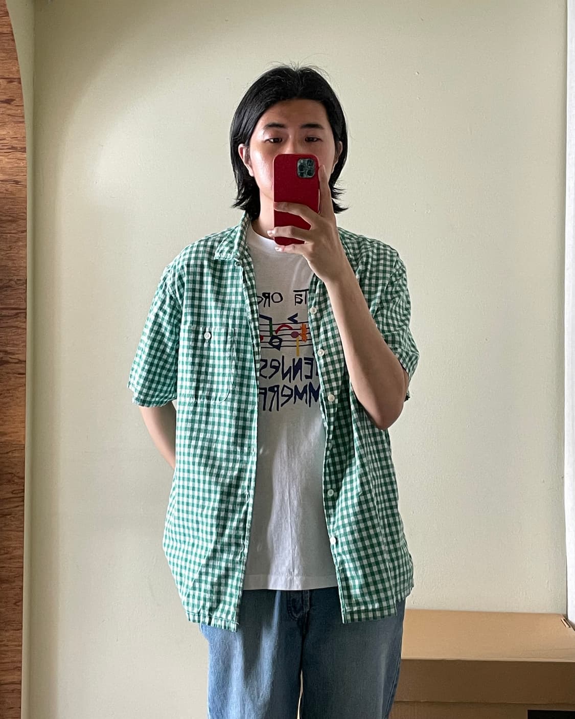 Polo RL Madras camp shirt 폴로 마드라스 캠프셔츠 상품이미지4