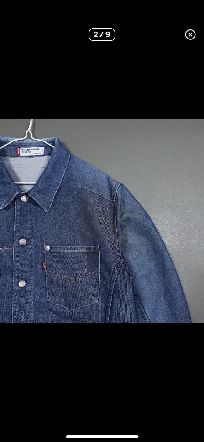 리바이스 엔지니어드 데님셔츠 상품이미지2