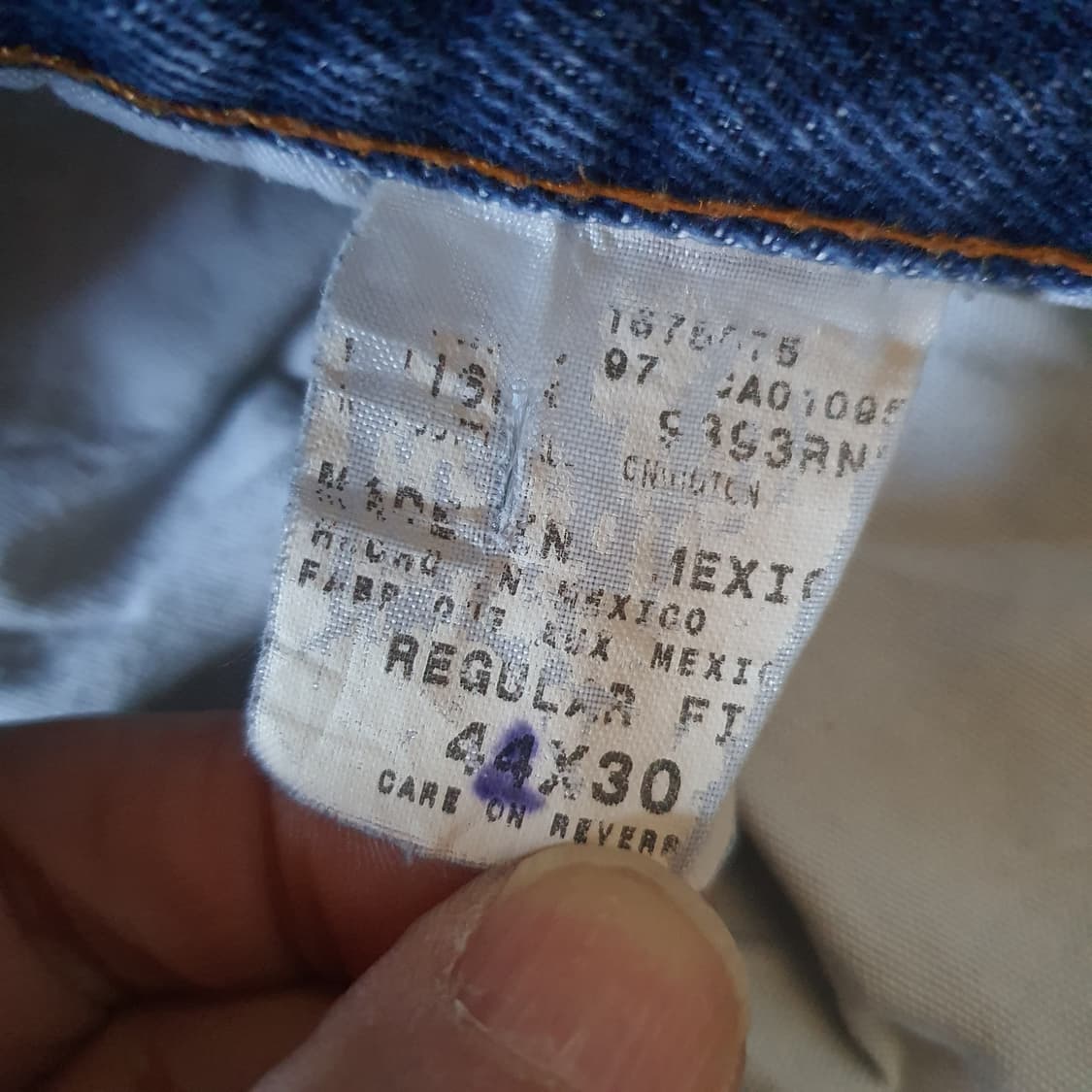 빅사이즈 디키즈  빈티지 데님  팬츠 No.53 상품이미지4